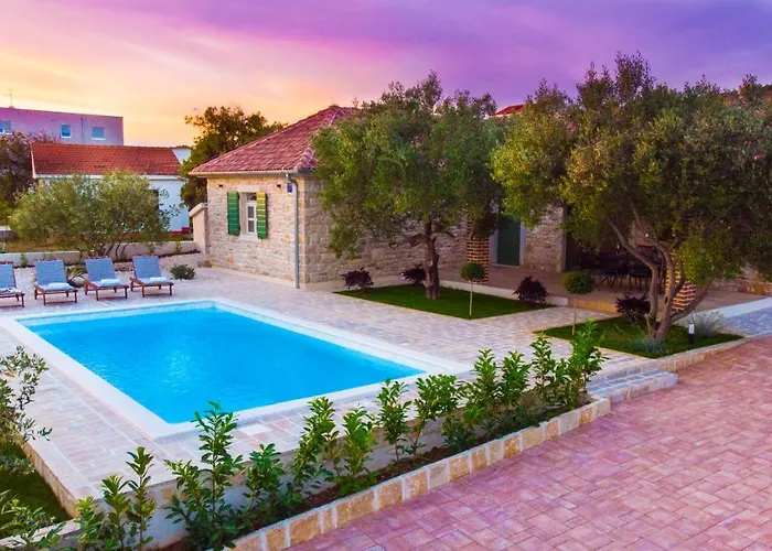 House Mate Ceko - Authentic Dalmatian Stone Villa Vakantiehuis